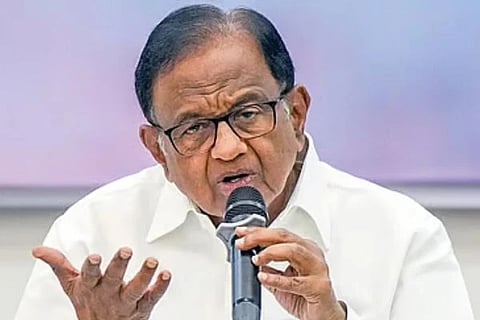 ಮಾಜಿ ಹಣಕಾಸು ಸಚಿವ ಪಿ.ಚಿದಂಬರಂ