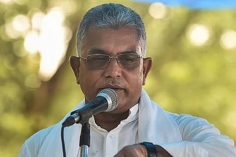 ಪಶ್ಚಿಮ ಬಂಗಾಳ ಬಿಜೆಪಿ ನಾಯಕ ದಿಲೀಪ್ ಘೋಷ್