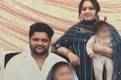 ಮೃತ ಅಮನ್‌ದೀಪ್ ಸಿಂಗ್ ಮತ್ತು ಕುಟುಂಬ