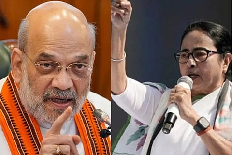 ಅಮಿತ್ ಶಾ ಮತ್ತು ಮಮತಾ ಬ್ಯಾನರ್ಜಿ