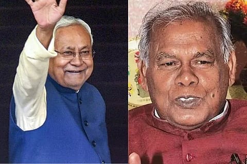 ಸಿಎಂ ನಿತೀಶ್ ಕುಮಾರ್ ಮತ್ತು ಜಿತನ್ ರಾಮ್ ಮಾಂಝಿ