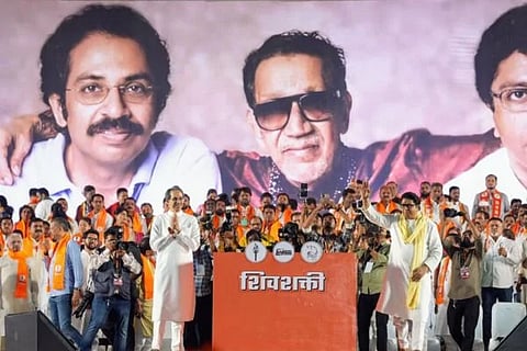 ಮುಂಬೈನಲ್ಲಿ ನಡೆದ ಶಿವಸೇನಾ(ಯುಬಿಟಿ) ಮತ್ತು ಎಂಎನ್​ಎಸ್ ಜಂಟಿ ರ‍್ಯಾಲಿ