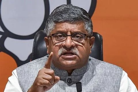 ಬಿಜೆಪಿ ಸಂಸದ ರವಿಶಂಕರ್ ಪ್ರಸಾದ್