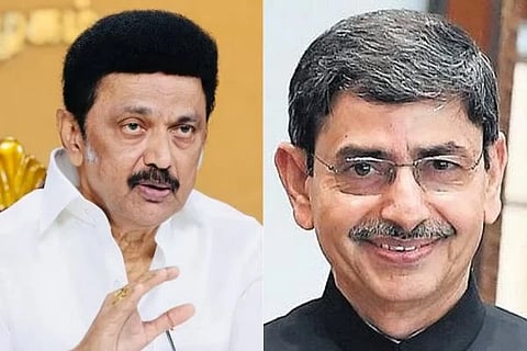 ಸಿಎಂ ಎಂ.ಕೆ.ಸ್ಟಾಲಿನ್ ಮತ್ತು ರಾಜ್ಯಪಾಲ ಆರ್.ಎನ್​.ರವಿ