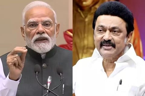 ಪ್ರಧಾನಿ ಮೋದಿ ಮತ್ತು ಸಿಎಂ ಎಂ.ಕೆ.ಸ್ಟಾಲಿನ್