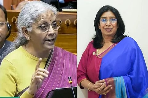 ಕೇಂದ್ರ ವಿತ್ತ ಸಚಿವೆ ನಿರ್ಮಲಾ ಸೀತಾರಾಮನ್