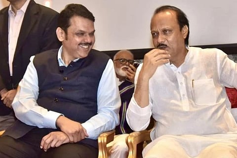 ಸಿಎಂ ದೇವೇಂದ್ರ ಫಡ್ನವೀಸ್ ಮತ್ತು ಅಜಿತ್ ಪವಾರ್
