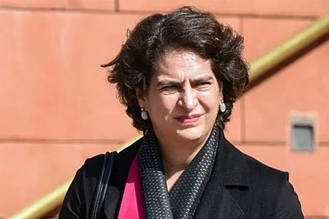 ಕಾಂಗ್ರೆಸ್ ಸಂಸದೆ ಪ್ರಿಯಾಂಕಾ ಗಾಂಧಿ