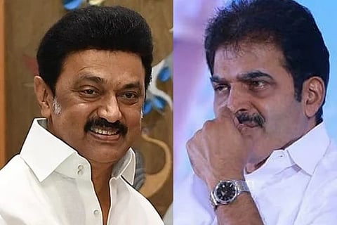 ಸಿಎಂ ಎಂ.ಕೆ.ಸ್ಟಾಲಿನ್ ಮತ್ತು ಕೆ.ಸಿ.ವೇಣುಗೋಪಾಲ್