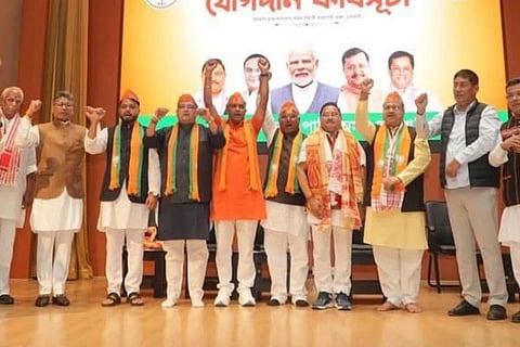 ಮೂವರು ಕಾಂಗ್ರೆಸ್ ಶಾಸಕರು ಬಿಜೆಪಿ ಸೇರ್ಪಡೆ