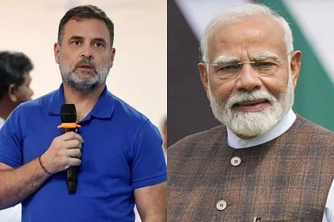 ರಾಹುಲ್ ಗಾಂಧಿ ಮತ್ತು ಪ್ರಧಾನಿ ಮೋದಿ