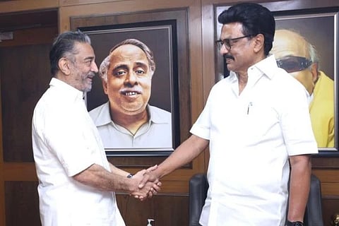 ಕಮಲ್ ಹಾಸನ್ ಮತ್ತು ಸಿಎಂ ಎಂ.ಕೆ.ಸ್ಟಾಲಿನ್