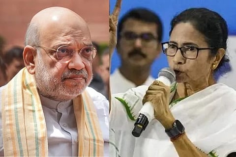 ಅಮಿತ್ ಶಾ ಮತ್ತು ಸಿಎಂ ಮಮತಾ ಬ್ಯಾನರ್ಜಿ