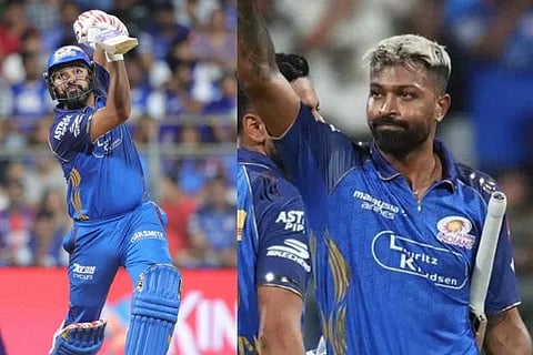 ರೋಹಿತ್ ಶರ್ಮಾ ಮತ್ತು ಹಾರ್ದಿಕ್ ಪಾಂಡ್ಯ