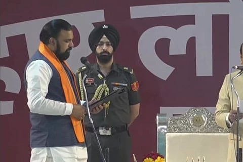ಸಿಎಂ ಆಗಿ ಸಾಮ್ರಾಟ್ ಚೌಧರಿ ಪ್ರಮಾಣವಚನ ಸ್ವೀಕಾರ