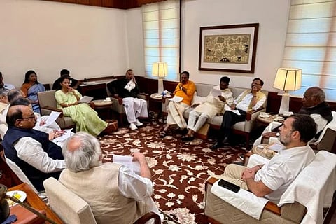 ಇಂಡಿಯಾ ಮೈತ್ರಿಕೂಟದ ನಾಯಕರ ಸಭೆ