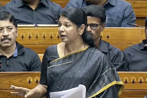 ಡಿಎಂಕೆ ಸಂಸದೆ ಕನಿಮೋಳಿ