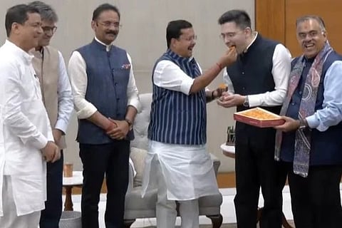 ರಾಘವ್ ಚಡ್ಡಾ ಸೇರಿ ಆಪ್​ ಸಂಸದರು ಬಿಜೆಪಿ ಸೇರ್ಪಡೆಗೊಂಡಿರುವುದು. 