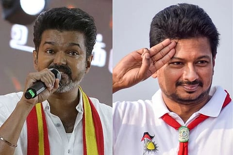 ದಳಪತಿ ವಿಜಯ್ ಮತ್ತು ಉದಯನಿಧಿ ಸ್ಟಾಲಿನ್ 