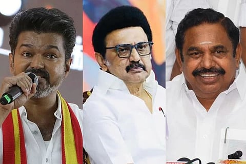 ದಳಪತಿ ವಿಜಯ್, ಎಂ.ಕೆ.ಸ್ಟಾಲಿನ್ ಹಾಗೂ ಎಡಪ್ಪಾಡಿ ಪಳನಿಸ್ವಾಮಿ