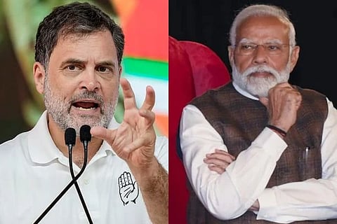 ರಾಹುಲ್ ಗಾಂಧಿ ಮತ್ತು ಪ್ರಧಾನಿ ಮೋದಿ