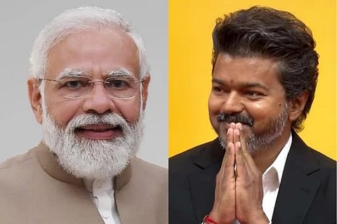 ಪ್ರಧಾನಿ ಮೋದಿ ಮತ್ತು ಸಿಎಂ ವಿಜಯ್ 