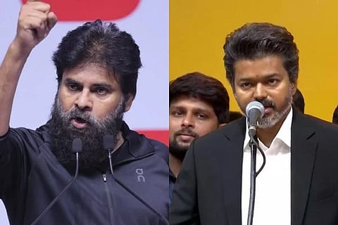 ಡಿಸಿಎಂ ಪವನ್ ಕಲ್ಯಾಣ್ ಮತ್ತು ಸಿಎಂ ವಿಜಯ್ 