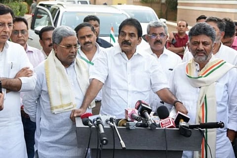 ದೆಹಲಿಯಲ್ಲಿ ಕಾಂಗ್ರೆಸ್ ಪ್ರಧಾನ ಕಾರ್ಯದರ್ಶಿ ಕೆಸಿವಿ ಸುದ್ದಿಗೋಷ್ಠಿ. 