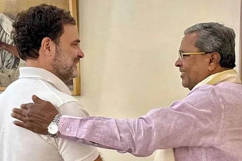 ರಾಹುಲ್ ಗಾಂಧಿ ಮತ್ತು ಸಿಎಂ ಸಿದ್ದರಾಮಯ್ಯ