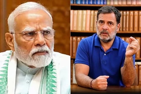 ಪ್ರಧಾನಿ ಮೋದಿ ಮತ್ತು ರಾಹುಲ್ ಗಾಂಧಿ