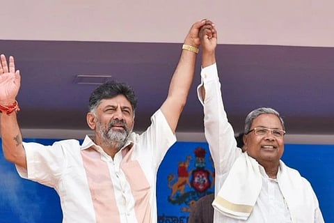 ಡಿ.ಕೆ.ಶಿವಕುಮಾರ್ ಮತ್ತು ಸಿದ್ದರಾಮಯ್ಯ