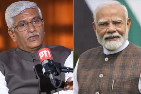ಕೇಂದ್ರ ಸಚಿವ ಗಜೇಂದ್ರ ಸಿಂಗ್ ಶೇಖಾವತ್ ಮತ್ತು ಪ್ರಧಾನಿ ಮೋದಿ