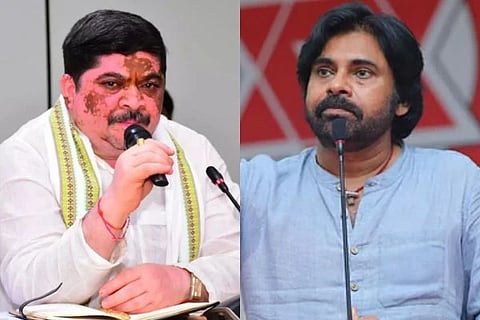 ಸಚಿವ ಪೊನ್ನಂ ಪ್ರಭಾಕರ್ ಮತ್ತು ಪವನ್ ಕಲ್ಯಾಣ್