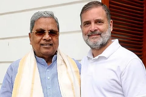 ಸಿದ್ದರಾಮಯ್ಯ ಮತ್ತು ರಾಹುಲ್ ಗಾಂಧಿ