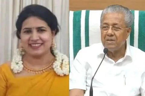 ಕೇರಳ ಮಾಜಿ ಸಿಎಂ ಪಿಣರಾಯಿ ವಿಜಯನ್ ಮತ್ತು ಪುತ್ರಿ ವೀಣಾ