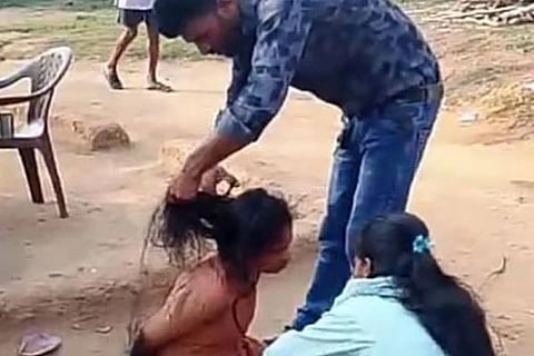ಘಟನೆಯ ವಿಡಿಯೋದ ದೃಶ್ಯ