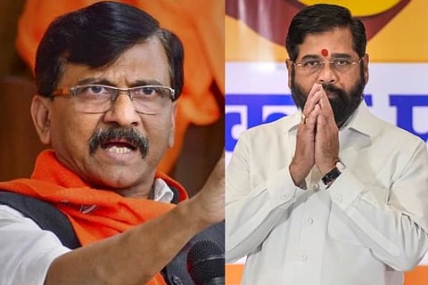 ಸಂಜಯ್ ರಾವತ್ ಮತ್ತು ಏಕನಾಥ್ ಶಿಂಧೆ