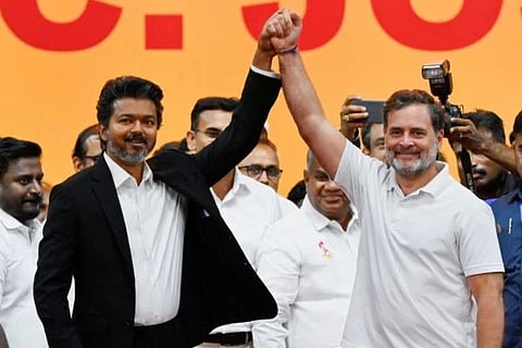 ಸಿಎಂ ವಿಜಯ್ ಮತ್ತು ರಾಹುಲ್ ಗಾಂಧಿ