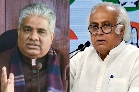 ಕೇಂದ್ರ ಸಚಿವ ಭೂಪೇಂದ್ರ ಯಾದವ್ ಮತ್ತು ಜೈರಾಮ್ ರಮೇಶ್