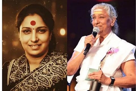 ಹಿನ್ನೆಲೆ ಗಾಯಕಿ ಎಸ್​.ಜಾನಕಿ