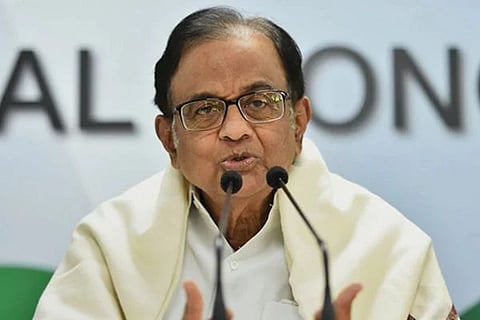 ಕಾಂಗ್ರೆಸ್ ನಾಯಕ ಪಿ.ಚಿದಂಬರಂ