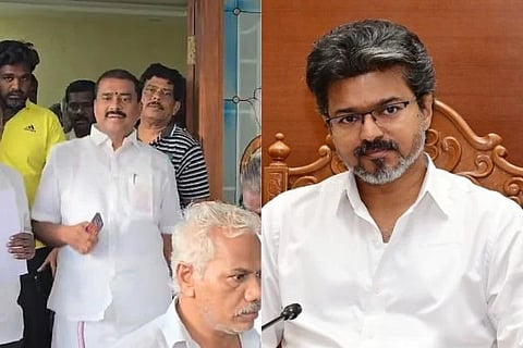 ವಿ ಮಾರ್ಕಂಡೇಯನ್ ಮತ್ತು ಸಿಎಂ ವಿಜಯ್