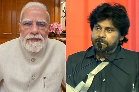 ಪ್ರಧಾನಿ ಮೋದಿ ಮತ್ತು ಪವನ್ ಕಲ್ಯಾಣ್