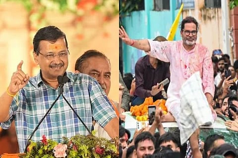 ಅರವಿಂದ್ ಕೇಜ್ರಿವಾಲ್ ಮತ್ತು ಪ್ರಶಾಂತ್ ಕಿಶೋರ್