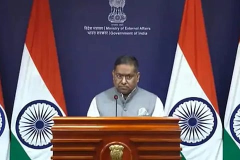 ವಿದೇಶಾಂಗ ಸಚಿವಾಲಯದ ವಕ್ತಾರ ರಣಧೀರ್ ಜೈಸ್ವಾಲ್