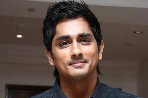ತಮಿಳು ಮತ್ತು ತೆಲುಗು ನಟ ಸಿದ್ದಾರ್ಥ್