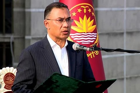 ಬಾಂಗ್ಲಾ ಪ್ರಧಾನಿ ತಾರಿಕ್ ರೆಹಮಾನ್
