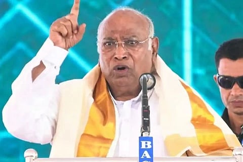  ಕಾಂಗ್ರೆಸ್ ಅಧ್ಯಕ್ಷ ಮಲ್ಲಿಕಾರ್ಜುನ ಖರ್ಗೆ