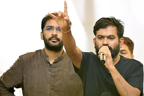 ಸಿಜೆಪಿ ಸ್ಥಾಪಕ ಅಭಿಜಿತ್ ದೀಪ್ಕೆ ಮತ್ತು ವಕ್ತಾರ ಅಶುತೋಷ್ ರಾಂಕಾ