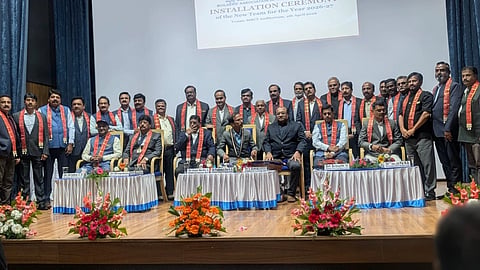  ಬಿಲ್ಡರ್ಸ್‌ ಅಸೋಸಿಯೇಷನ್ ಆಫ್ ಇಂಡಿಯಾ ಮೈಸೂರು ಘಟಕದ 2026-27ನೇ ಸಾಲಿನ ಪದಾಧಿಕಾರಿಗಳ ಪದಗ್ರಹಣ ಸಮಾರಂಭ ಆಯೋಜಿಸಲಾಗಿತ್ತು.  ಎಸ್.ರಾಮಕೃಷ್ಣನ್, ಕೆ.ಆರ್.ಪ್ರಭಾಕರ್ ರಾವ್, ಎಂ.ಡಿ.ಪ್ರವೀಣ್‌ಪಾಲ್, ಸಿ.ಡಿ.ಕೃಷ್ಣ, ಜಿ.ಅಶೋಕ್, ಎಸ್.ಶಶಿರಾಜ್, ಸತ್ಯಮೂರ್ತಿ, ಶಿವಪ್ರಕಾಶ್, ವಿ.ಶ್ರೀನಾಥ್ ಇತರರು ಇದ್ದರು